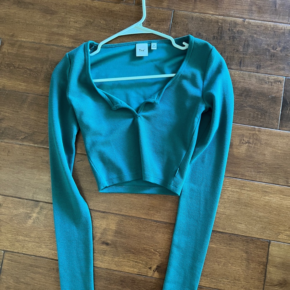 TNA Waffle Knit Long Sleeve